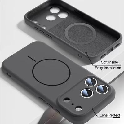 Magnetische Original-Flüssigsilikonhülle für iPhone 17 Pro Air 17 Pro Max Für Magsafe-Hüllen Für iPhone 17 Air Handy-Rückseite