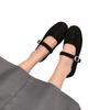 Fashion Women Flat Shoes Vulcanize Designer Loafers Diamond Rivet Mary Jane Shoes Woman Studded Crystal Women Flats Ballet Lolita Shoes