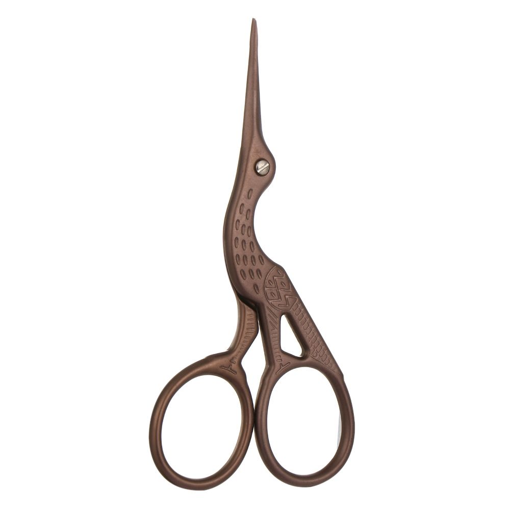 Embroidery Retro Home Cross Stitch Scissors Scissors Stainless Steel Crane
