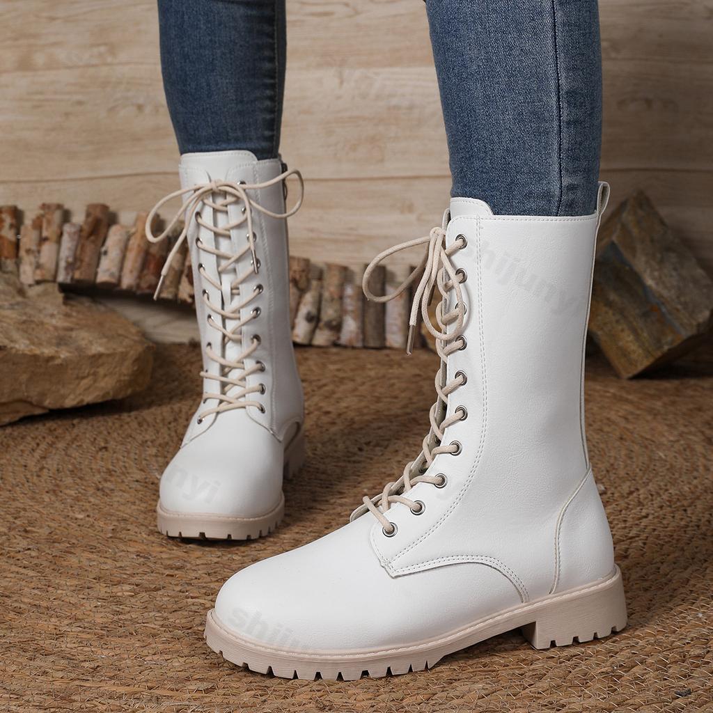 Damen Stiefeletten 2026 Herbst Neu Seitenreißverschluss Designer Damenstiefel Home Office Abriebfeste Modestiefel Größe 36-43