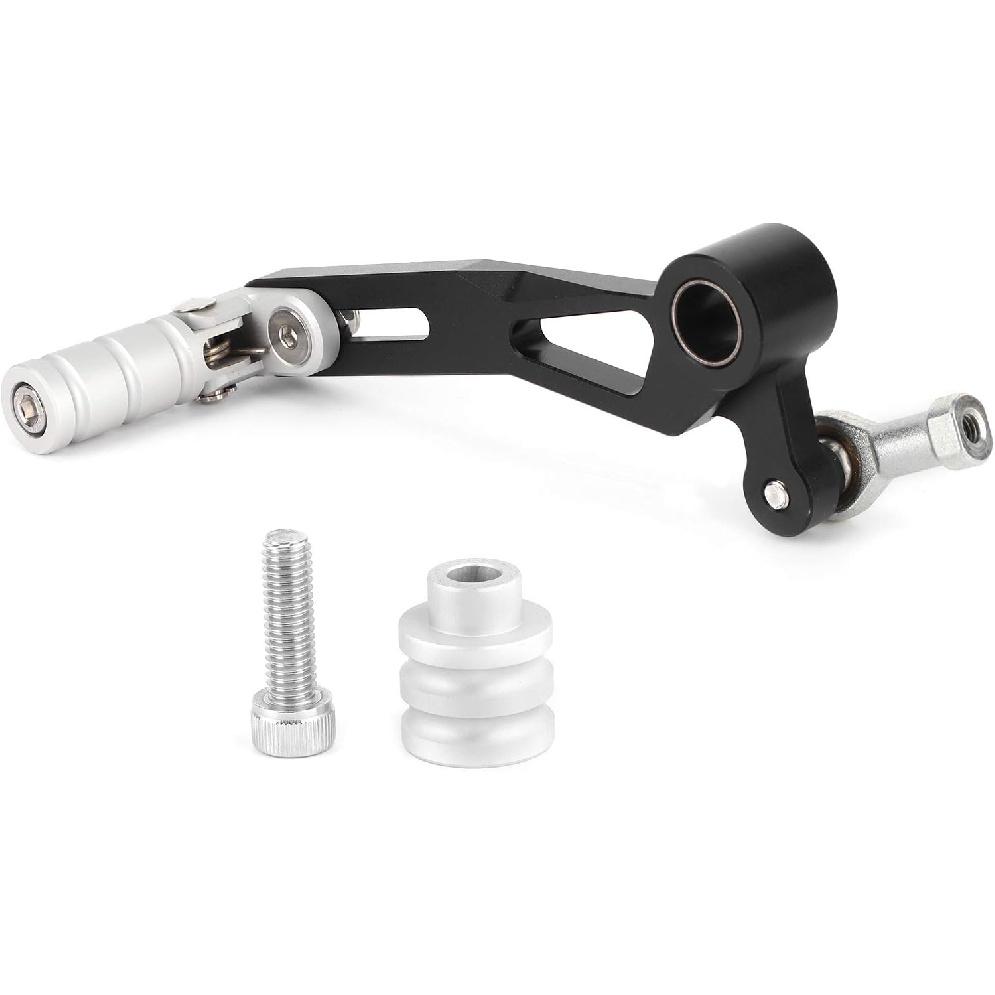 Shift Lever, Motorcycle Gear Shifter Lever Mounting Kit with Screw Rod Fit for YZF-R25/ YZF-R3/ MT-25/ MT-3 Adjustable Gear Shifter