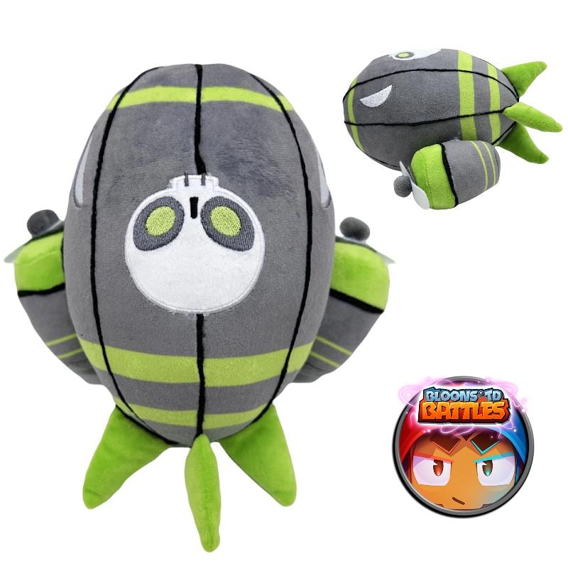 Zomg Jumbo Plush Animal Toy Soft And Stuffed Fiber Cotton Green And Grey 23*22cm