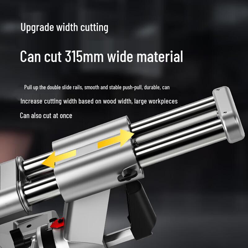 Dongcheng 10-inch Sliding Compound Miter Saw CN plug (adapter included)