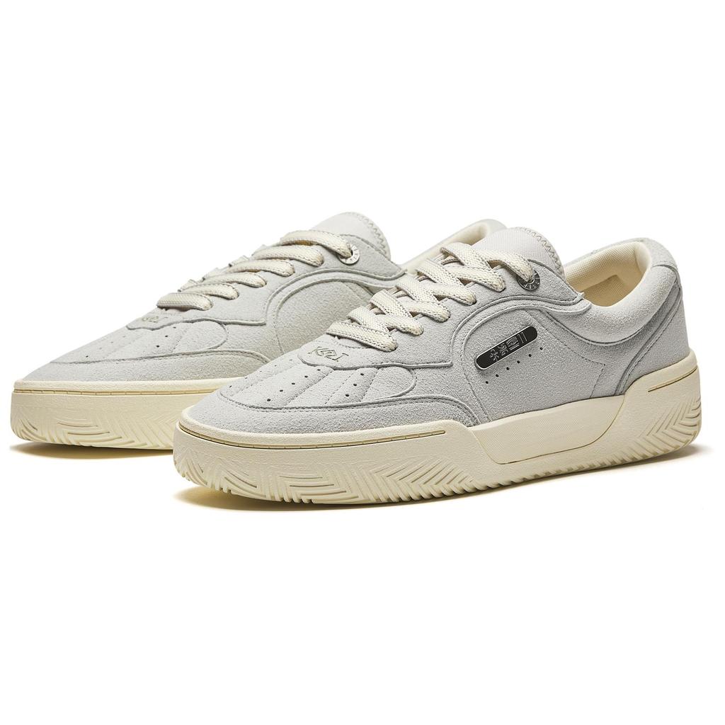 Anta Kyrie Hélà Tribe Comfortable Versatile Shock Absorbing Durable Low Top Sneakers Unisex Sneakers Light-Gray 112531805SF-3