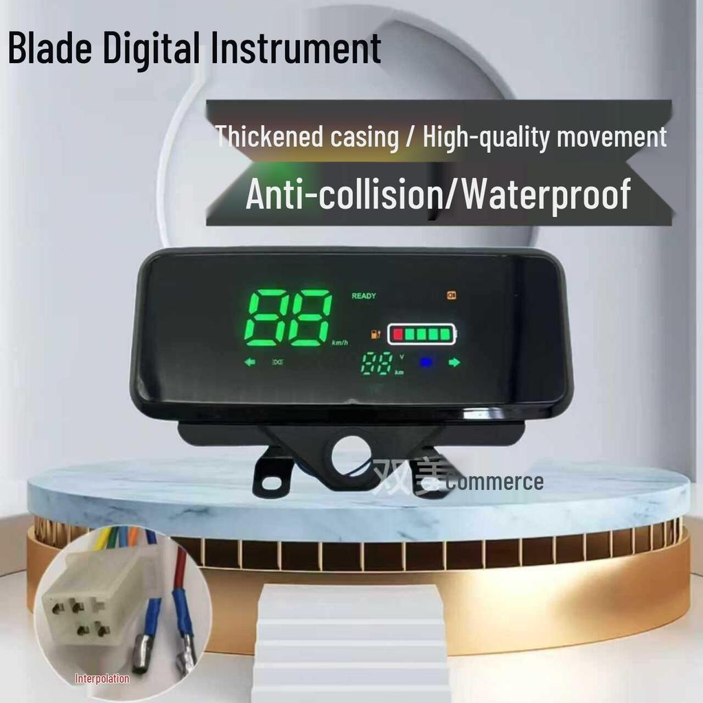 Universell elektrisk trehjuling Dashboard 48-72V