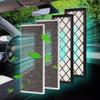Filtre à air HEPA Spurtar pour Tesla Model Y, Remplacement du filtre à air d'habitacle avec charbon actif pour accessoires Tesla Model Y Juillet 2021-2025 (Lot de 4