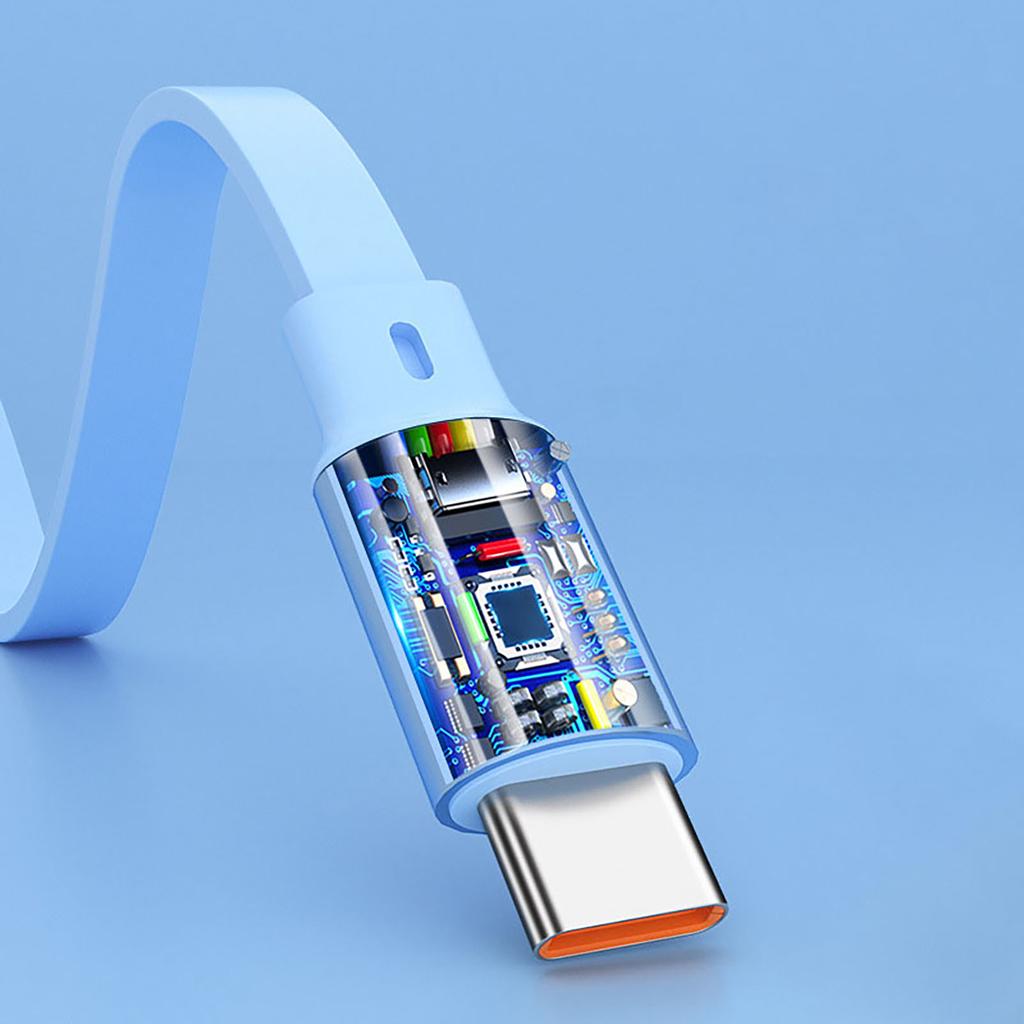 Retractable Multi USB Cable 3 In 1 100w Super Fast Charging Cable with 5 Gear Length for Type-C/Android/IOS Interface