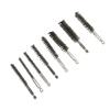 8PCS Pipe Brush 304 Stainless Steel Hex Shank Bore Cleaning Brushes Set for Deburring