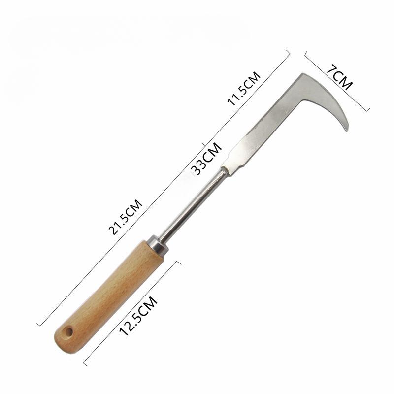 

Инструмент для прополки, инструмент для выкорчевывания сорняков, многофункциональная лопата из нержавеющей стали для уборки сада, ручной инструмент для прополки с ручкой