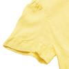 Polo Ralph Lauren Solid Color Pony Logo Embroidered Single-Breasted Short Sleeve Shirt Women shirts Yellow 211874919-002