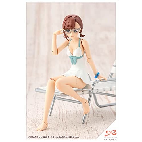 Kotobukiya (KOTOBUKIYA) Sousai Shojo Teien Takanashi Reiji [Swimsuit] 1/10 Scale Plastic Model JK020, Approximately 160mm Tall