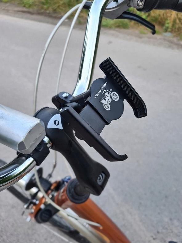 Mocny Aluminiowy Uchwyt Rowerowy Na Telefon Motocykl Kierownicę Hulajnogę
