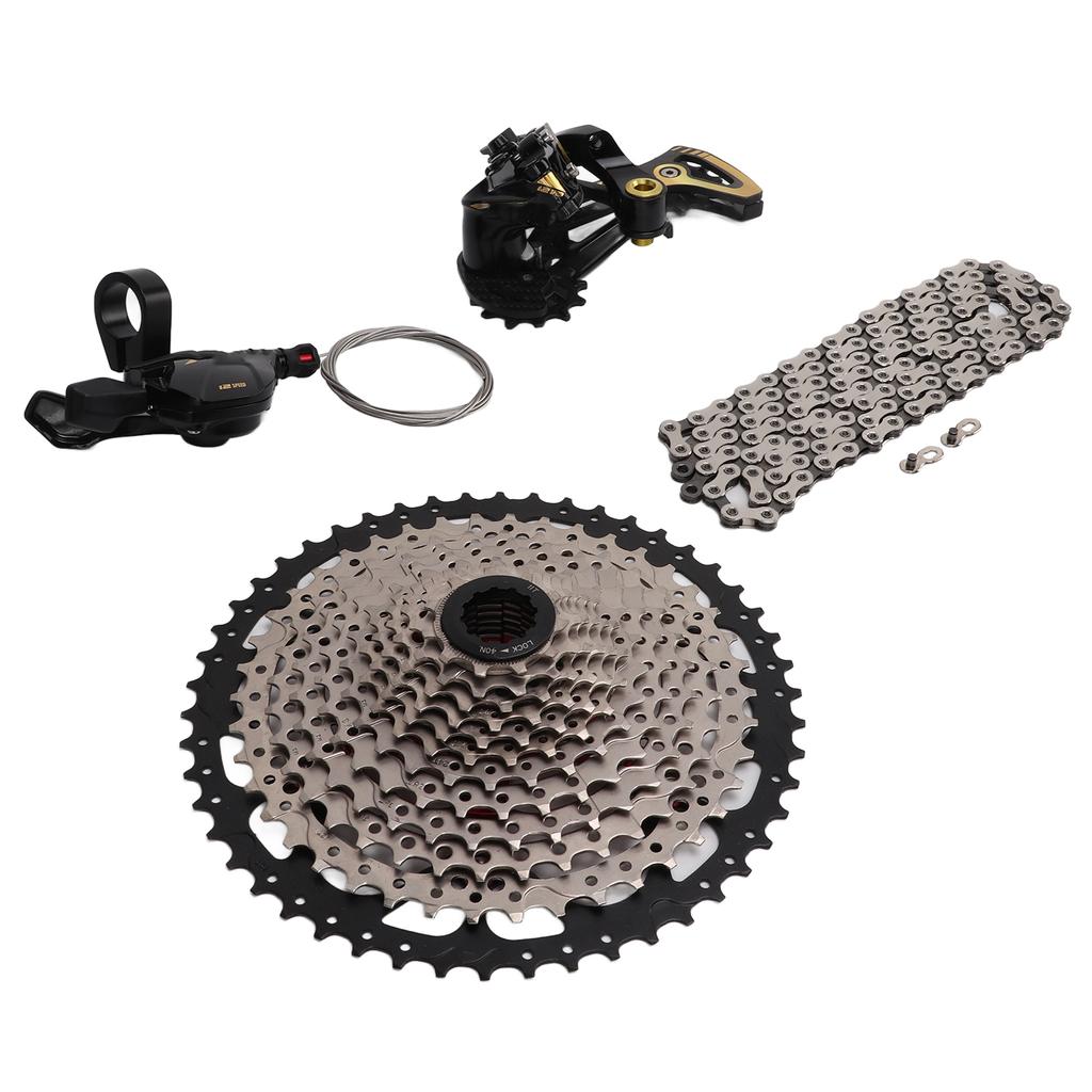 Mountain Bike Groupset 12 Speed Shifter Lever Rear Derailleur 11T?50T Cassette and Chain Kit