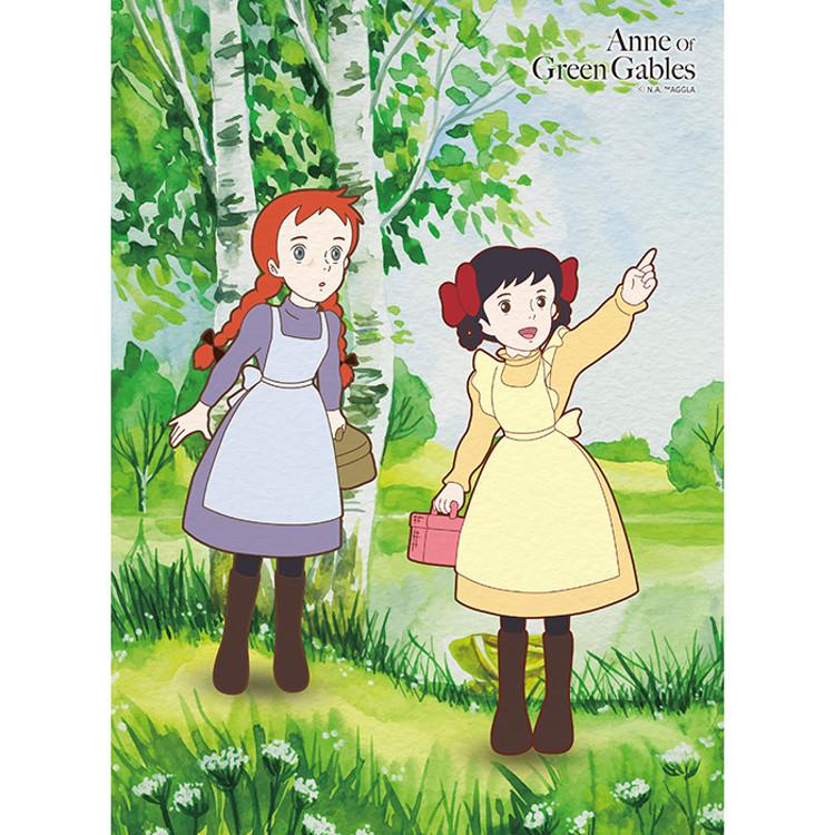 Пазл из 300 деталей - Зелёные Мезонины и пикник в берёзовой роще — фото 2