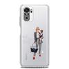 Queen Hair Baby Mom Girl Square Clear Soft Phone Case For Xiaomi Redmi Note 12 11 9S 9 8 10 Pro+ 7 8T 9C 9A 8A K40 Gaming Cover