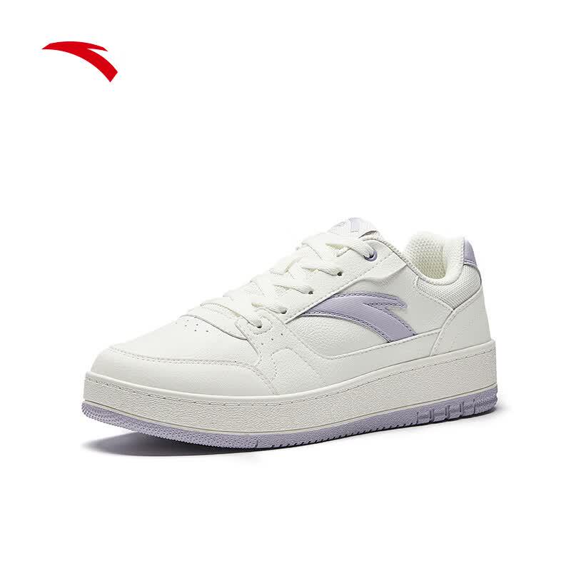 Anta Yuan Nian 2 Women's Retro Platform White Sneakers