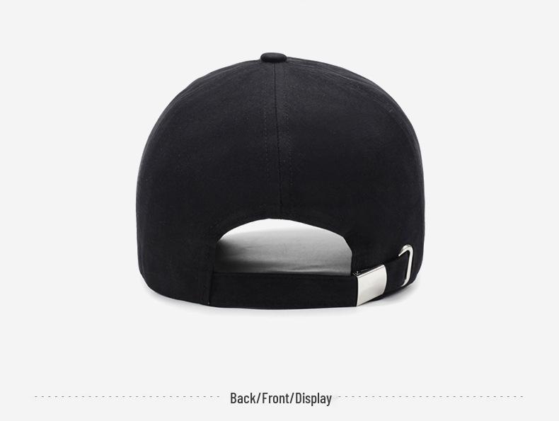 Korean Fashion Women's Embroidered Wide Brim Baseball Cap 2025 - Duckbill Design