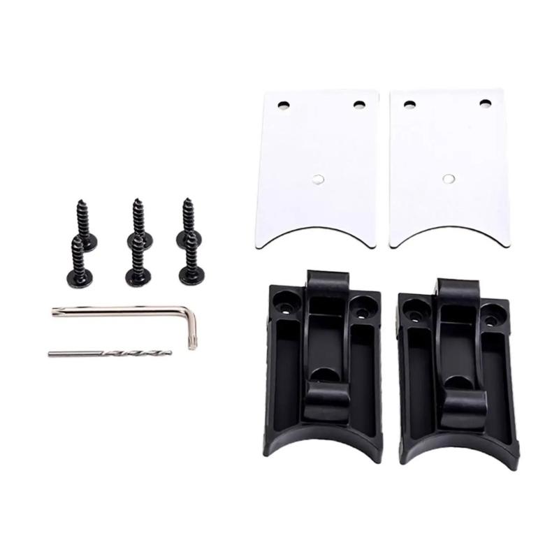 

Plastic Mounting Bracket Easy Install Ladder Holder Portable & Adjustable Ladder Mount Simple Installation for Marine 1