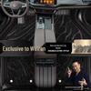 Volkswagen Viloran Double Layer Floor Mats (2020-23) - Black Starry Sky Design