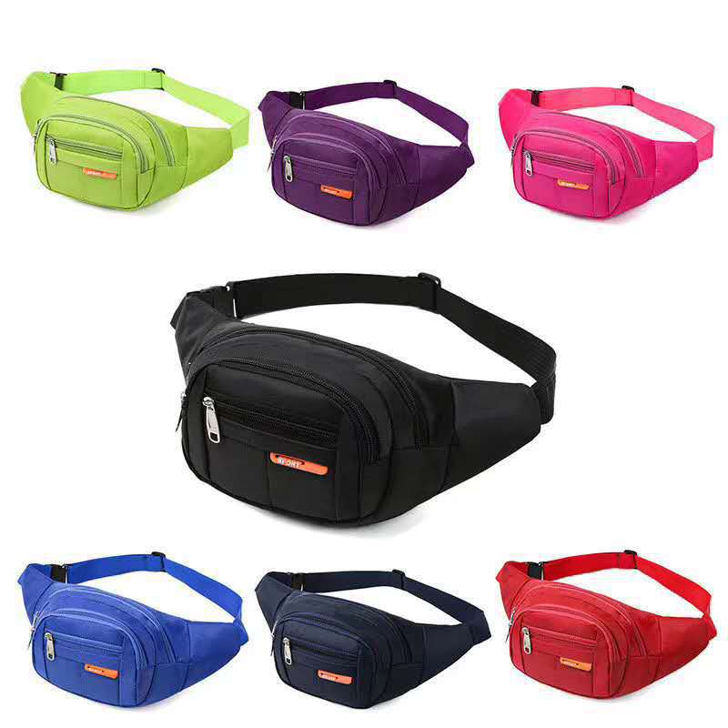 Outdoor Sports Wallet Diagonal Mobile Phone Bag Multi Color Cash Register Bag for Men and Women Large Capacity Coin Purse.