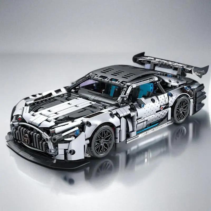 2026 New Scale Racing Car Building Blocks Set Model Kit for Boys & Adults Collectible Birthday Gift