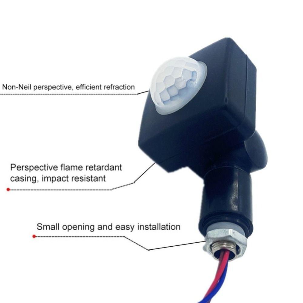 Light Outdoor Motion Sensor Detector PIR Switch Infrared Body Sensor Switch IP65 Motion Sensor