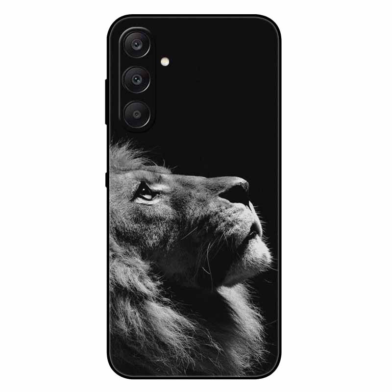 For Samsung A16 5G Case Soft Silicone TPU Printed Owl Lion Bumper Cover For Samsung Galaxy A16 4G Case A16 on For GalaxyA16 Case