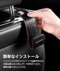 KICKS Compatible Headrest Hook with Logo PU Leather, Car Hook, Luggage Rack, New Model