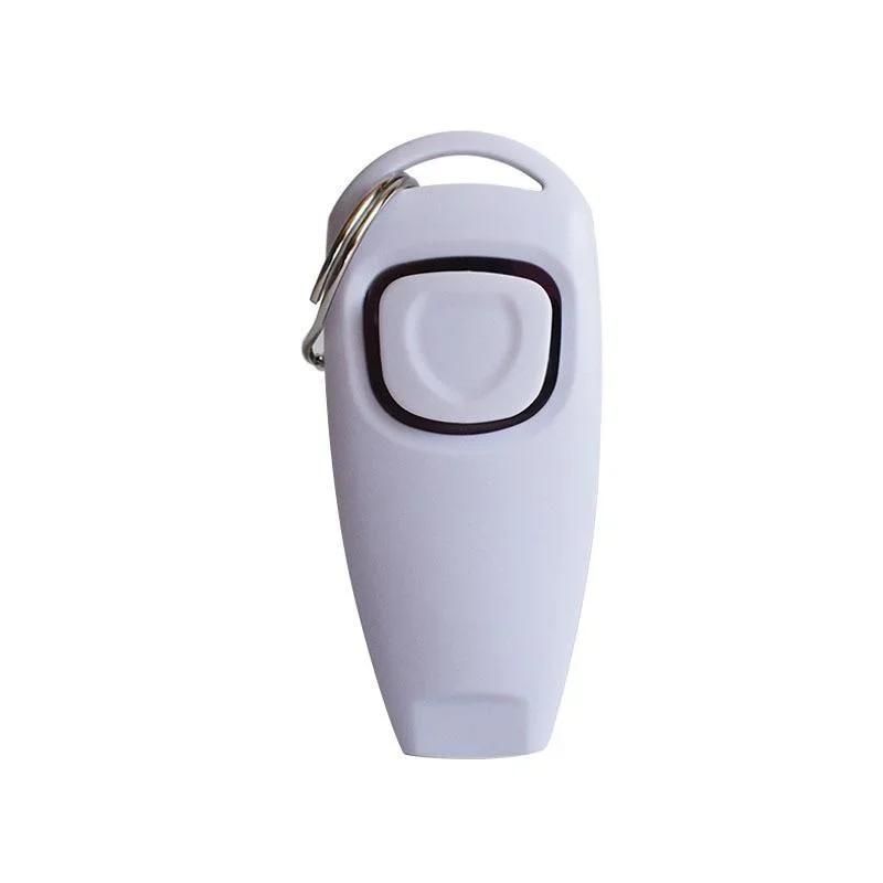 Portable Dog Training Whistle Clicker Pet Dog Training Supplies with Key Ring Pet Supplies