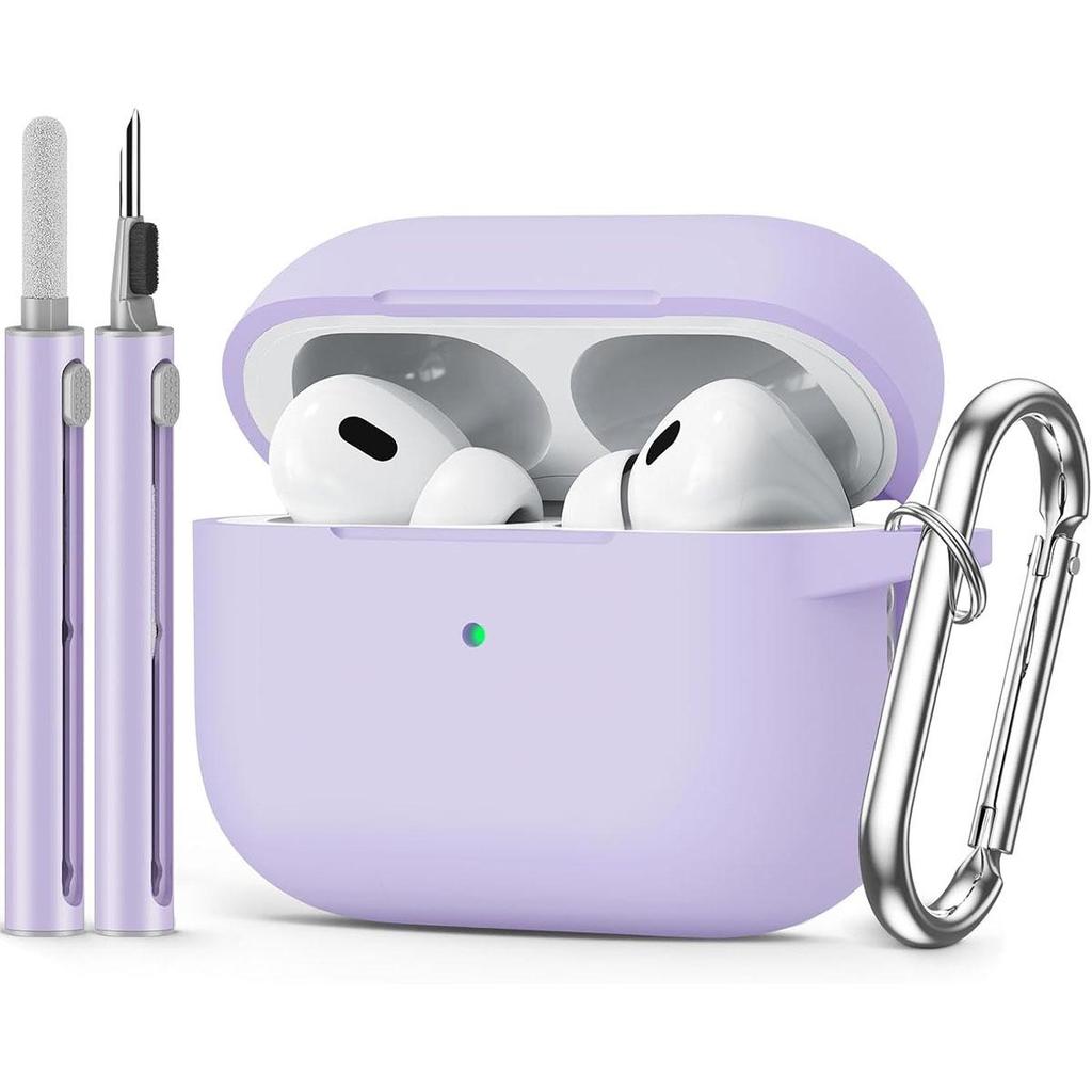 Best-Selling AirPods Pro 3 Silicone Protective Case, 2025 Model with Strap - Solid Color