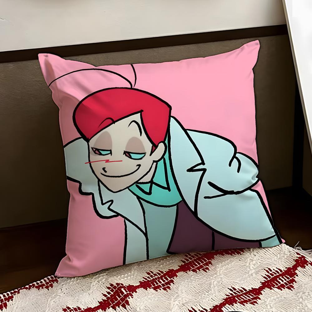 Anime PPSYCHO CCUTIESS Cushion Cover Reversible Soft Durable Pillow Cover Home Car MultiScene Use for Daily Comfort