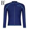 BALNEAIRE Men's Long Sleeve Swim Top & Quick-Dry Trunks