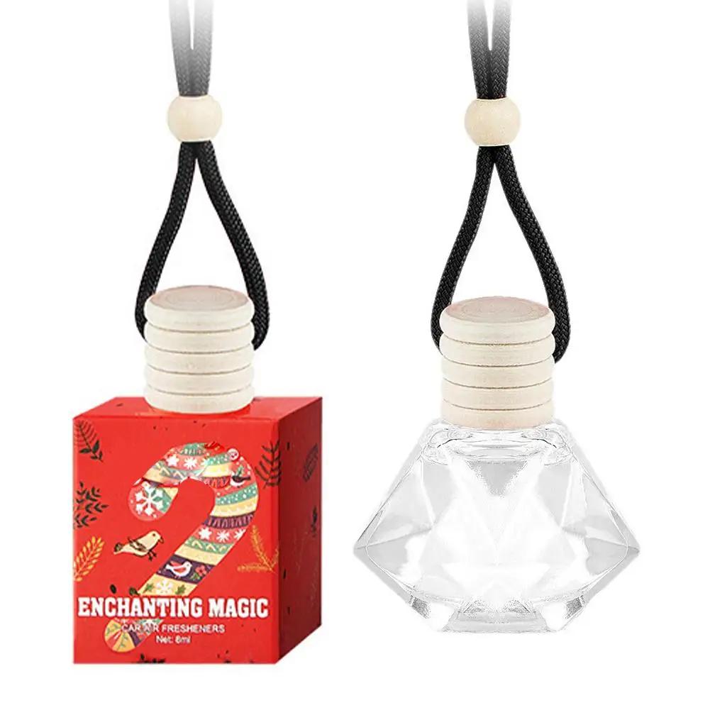 New Creative Christmas Car Air Freshener Pendant Fragrance The Freshener Oil Air Refreshes Long-lasting Scent Car Air Inter F2S0