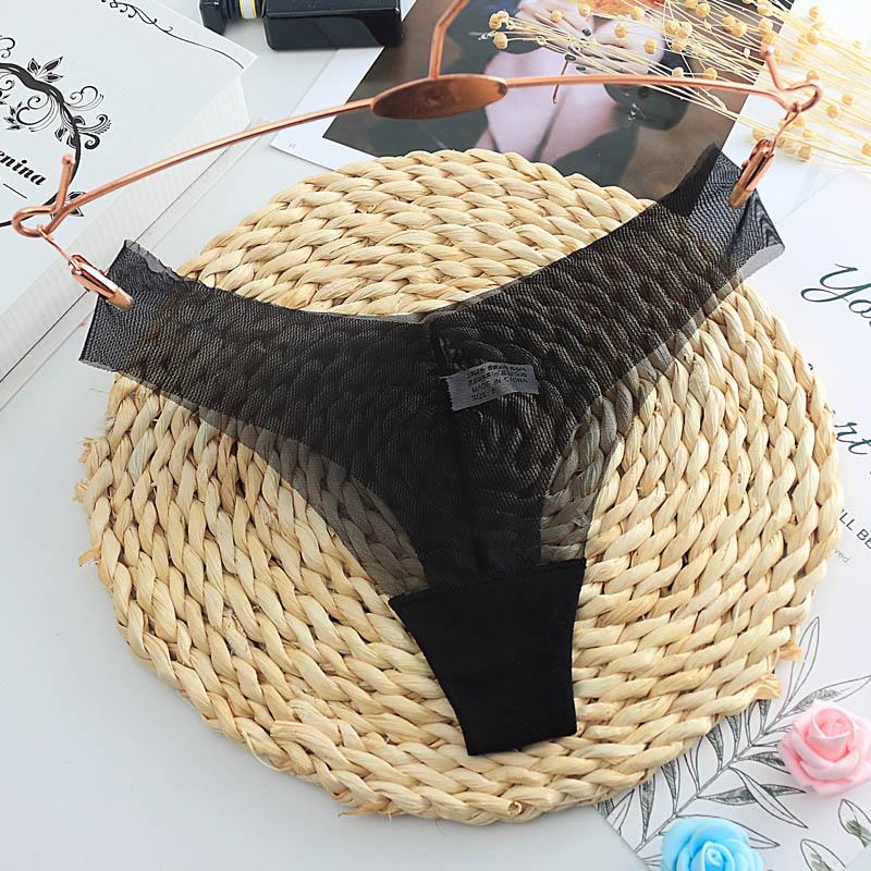 Dámské spodní prádlo G String Net příze Ultratenká tanga Spodní prádlo Dámské kalhotky s nízkým pasem K57