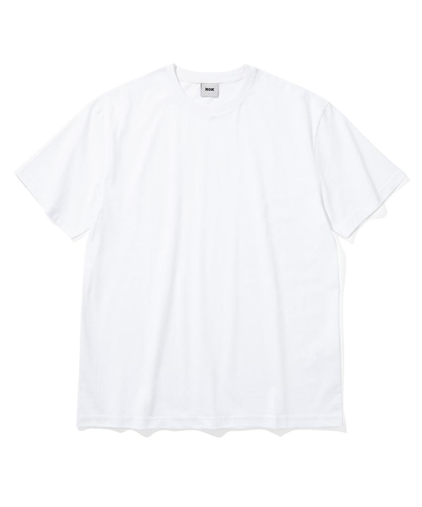 XOX Basic Crew Neck Short Sleeve T-Shirt [White]