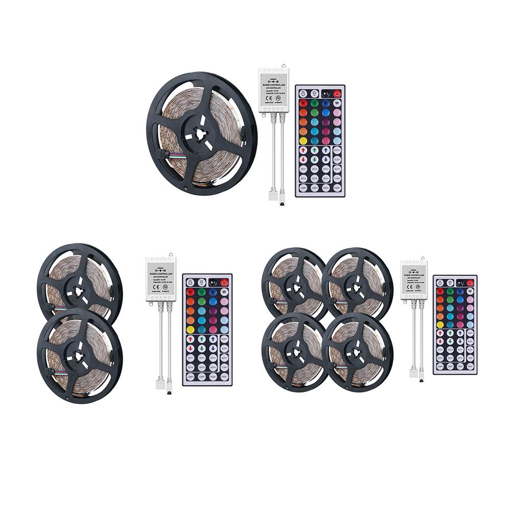 Buy SMD 3528 LED Strip Light RGB Flexible Tape Ribbon Lamp with Remote ...
