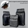 50Pcs Coffee Stand Up Pouch With Valve &Ziplock Pulltab Ground Coffee Beans Nutdried Tea Leaf Mga Pouches Ng Kap