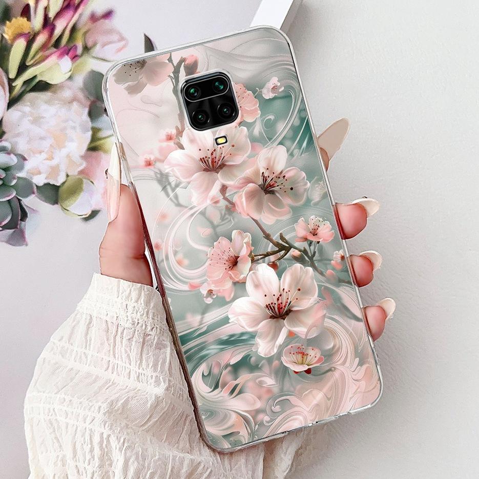 For Xiaomi Redmi Note 9 Pro Case Note 9S Fashion Painted Cover Soft Silicone Phone Cases For Redmi Note 9 Pro Max Note9 S Fundas