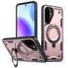 Dual Layer Shockproof Hard Cover For Samsung Galaxy A56 A55 A35 A15 A17 A14 A26 A36 A16 5G Ring Magnetic Fold Bracket Phone Case