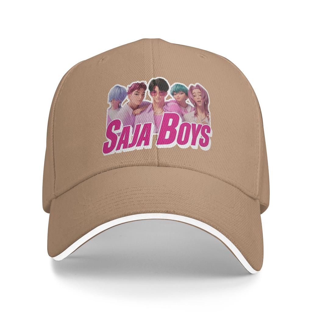 Letní Ležérní Baseballová Čepice Saja Boys Kpop Lovci Démonů Kpop Rock Trucker Čepice Pro Unisex Muže Nastavitelná y2k Retro Baseballové Čepice