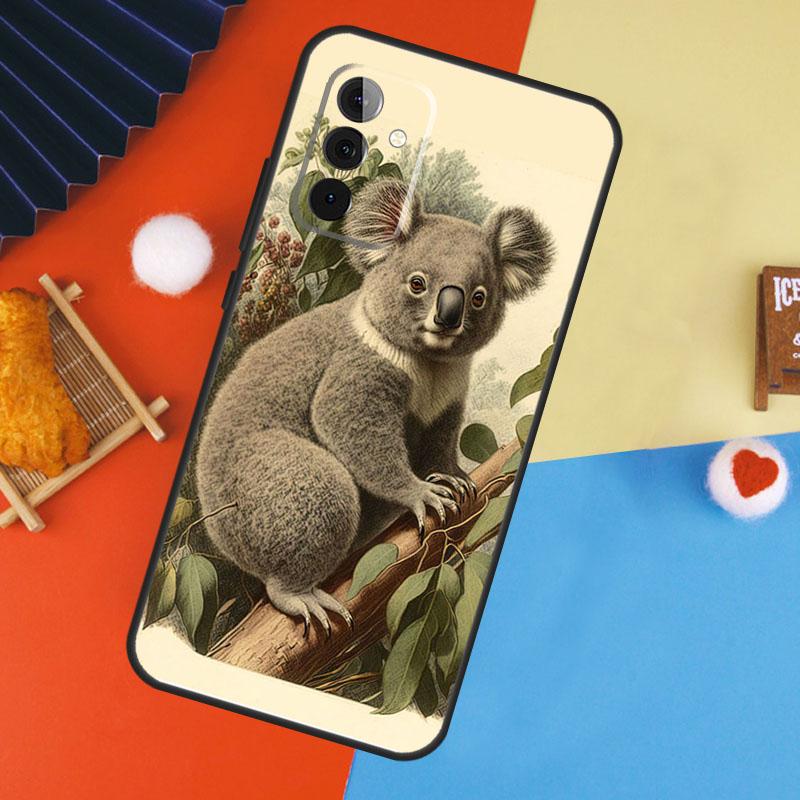 Koala Case For Samsung Galaxy A17 A35 A55 A06 A16 A26 A36 A56 A53 A32 A52 A33 A13 A14 A34 A54 A15