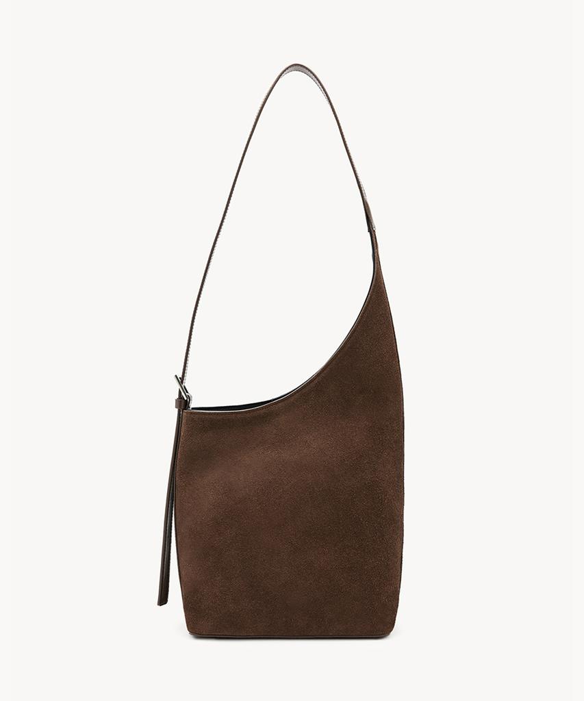 Clave Blair Suede Brown Tote Bag