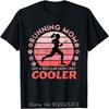Oversized Running Mom Mother Ladies Marathon Run Half Marathon Tshirt Clothing Tops Vintage Clothes Graphic T Shirts Camisetas