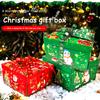 5-Layer Christmas Gift Box Explosion Gift Box with Bow Ribbon DIY Scrapbooking Surprise Container for Festival Snacks Jewelry Creative Memories