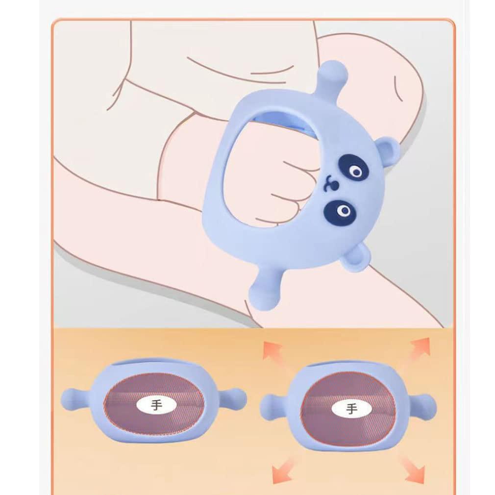 Baby Teething Wrist Toy, Various Cute Shapes, Relieves Teething Pain, Protects Hands from Biting, Food-Grade, Safe, Non-Toxic, BPA-Free, Ages 3-12