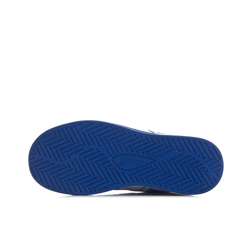 Li Ning Youth  Childrens Casual Non-Slip Wear-Resistant Breathable Lightweight High-Top Skate Shoes Kids Skate Shoes Crystal-Blue YKCQ036-1