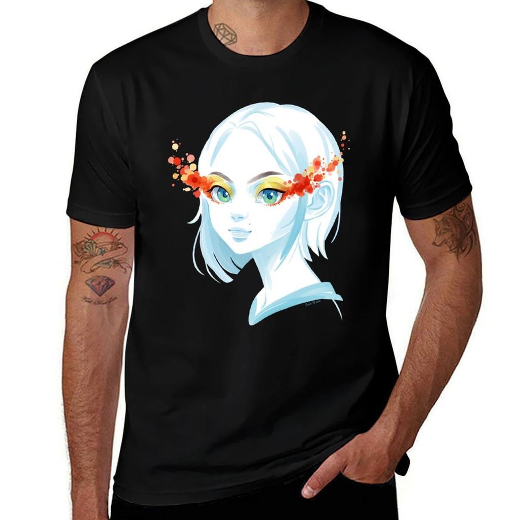 Glance T-Shirt Casual Loose Short Sleeve Tee for Men