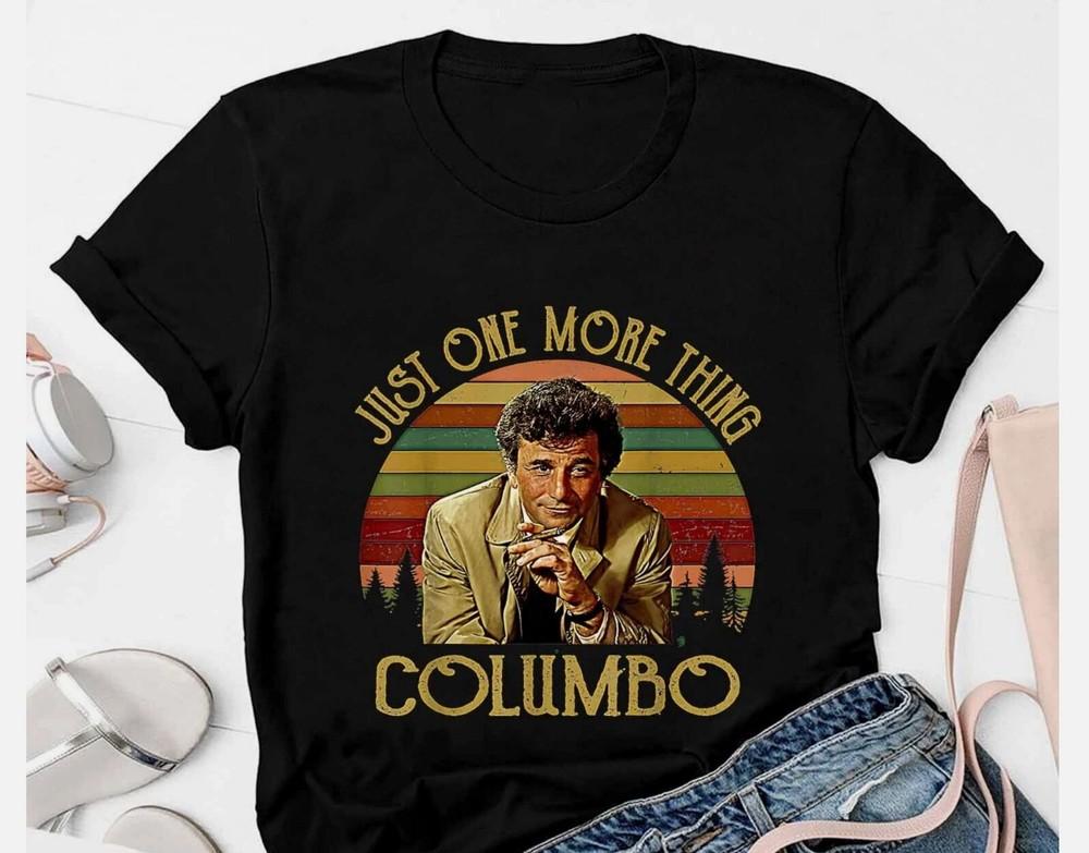 Just One More Thing Columbo Retro Shirt