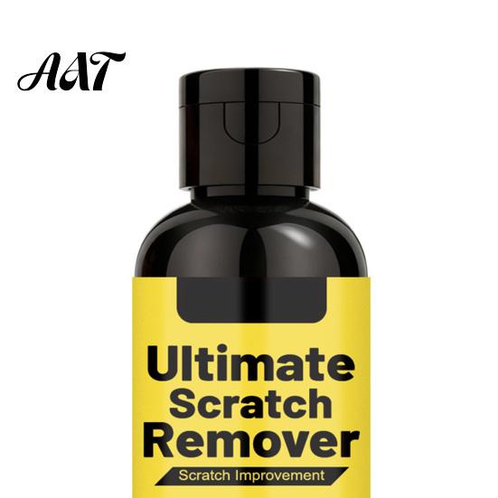 Car Surface Scratch Remover 1 Set Repair Kit, 100G Remover, Sponge & Vehicle Liquid Wipe Cloth, Quick Restore Shine Scratches for Vehicles Restoration