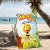Beach Towel with Maya the bee Pattern - soft,absorbent,machine washable Lightweight&Modern,swimming,Travel Essentials